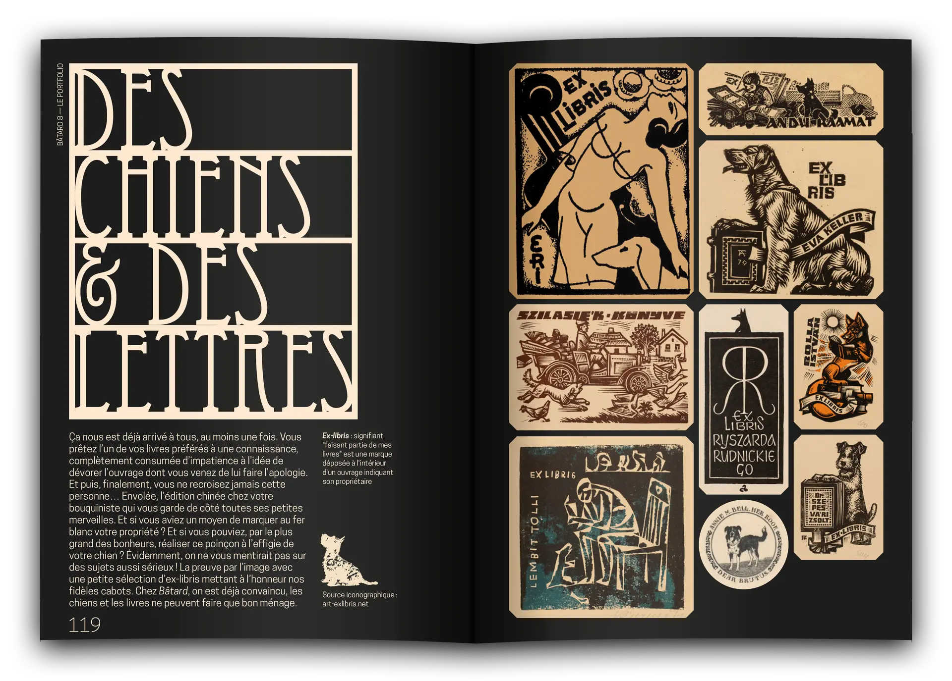 bâtard magazine 8 des chiens et des lettres