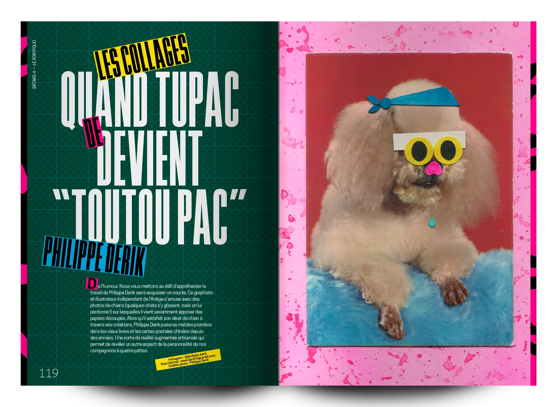 bâtard magazine 4 toutou pac philippe derik