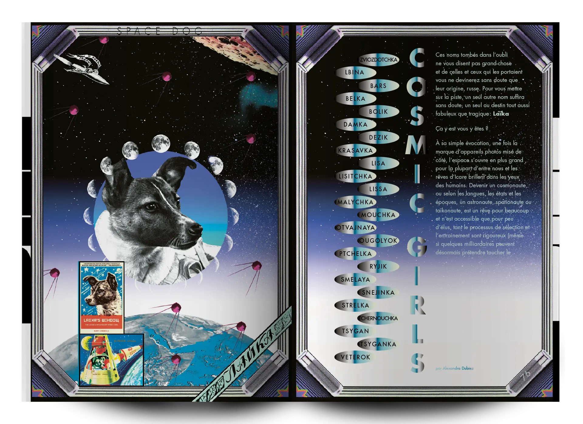 bâtard magazine 2 cosmic girls