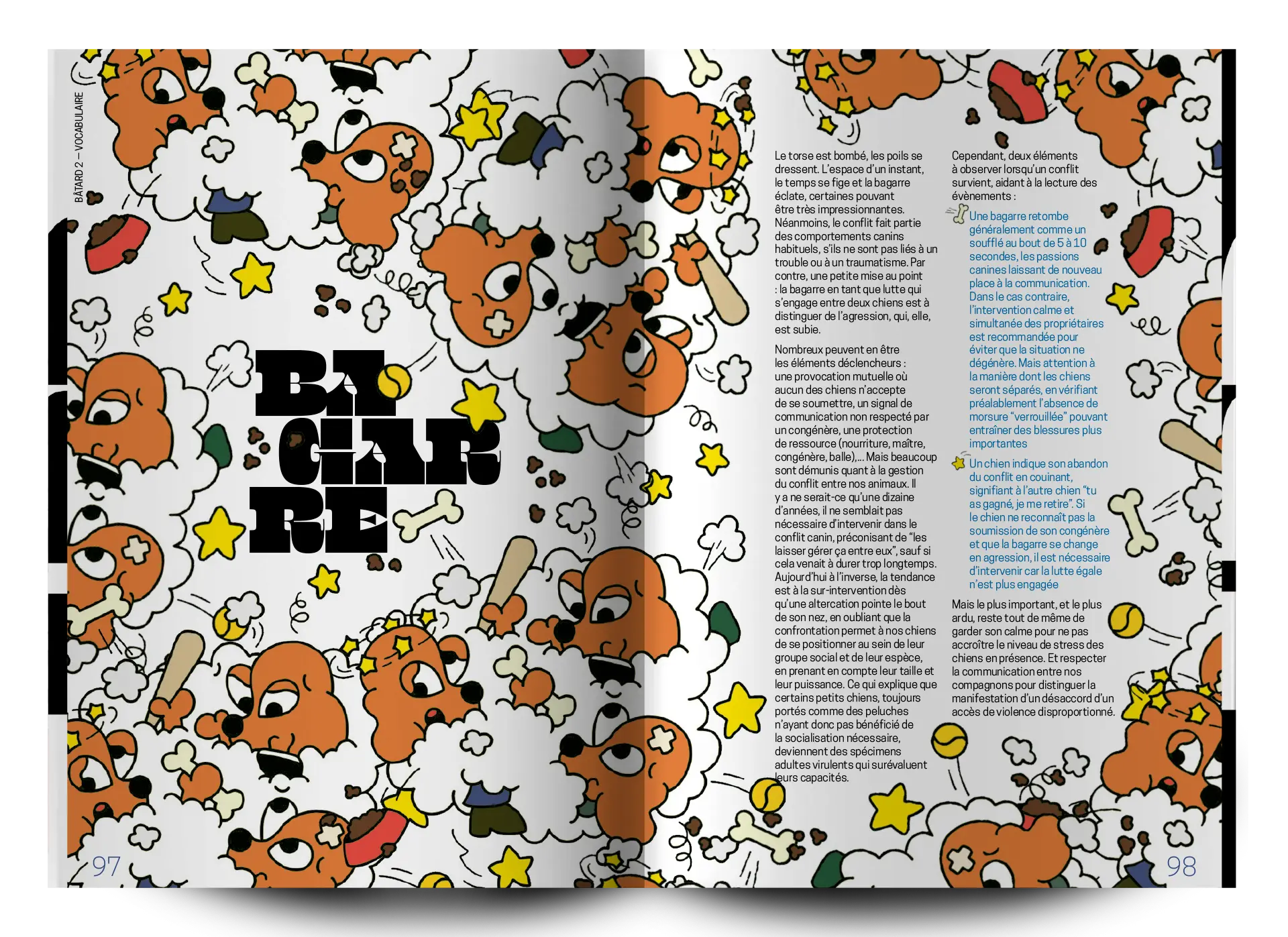 bâtard magazine 2 bagarre