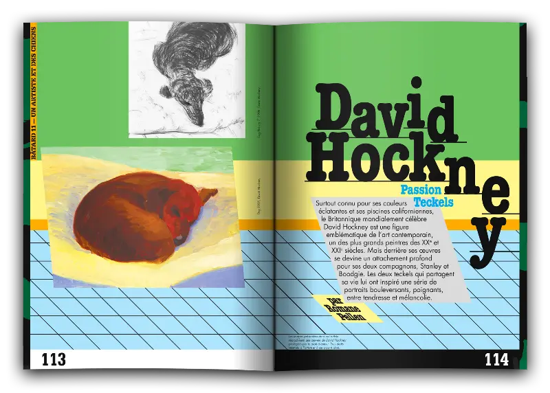bâtard magazine 11 david hockney