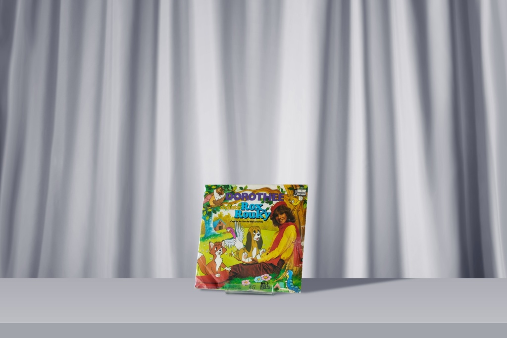 Vinyle 45T - Dorothée chante Rox et Rouky