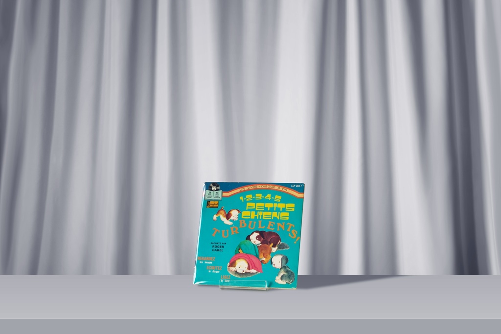 Vinyle 45T - Petits chiens turbulents