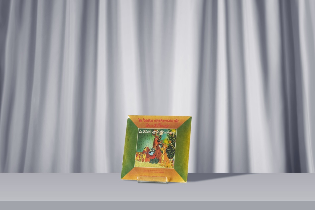 Vinyle 45T - La Belle et le Clochard - La boîte enchantée