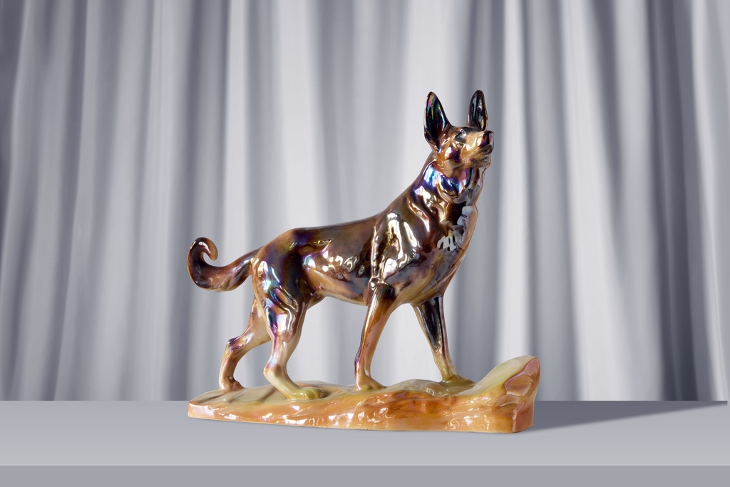 Statue Chien-Loup